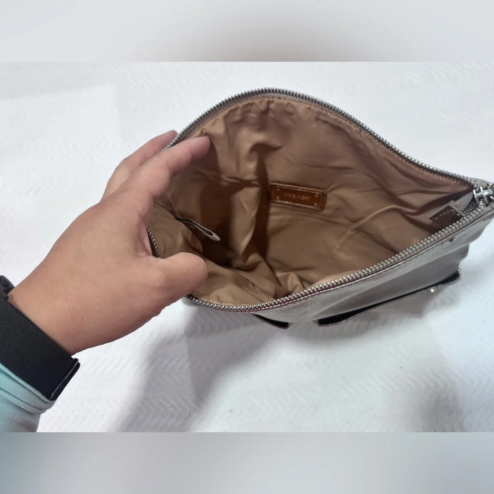 Nine West Silver Clutch